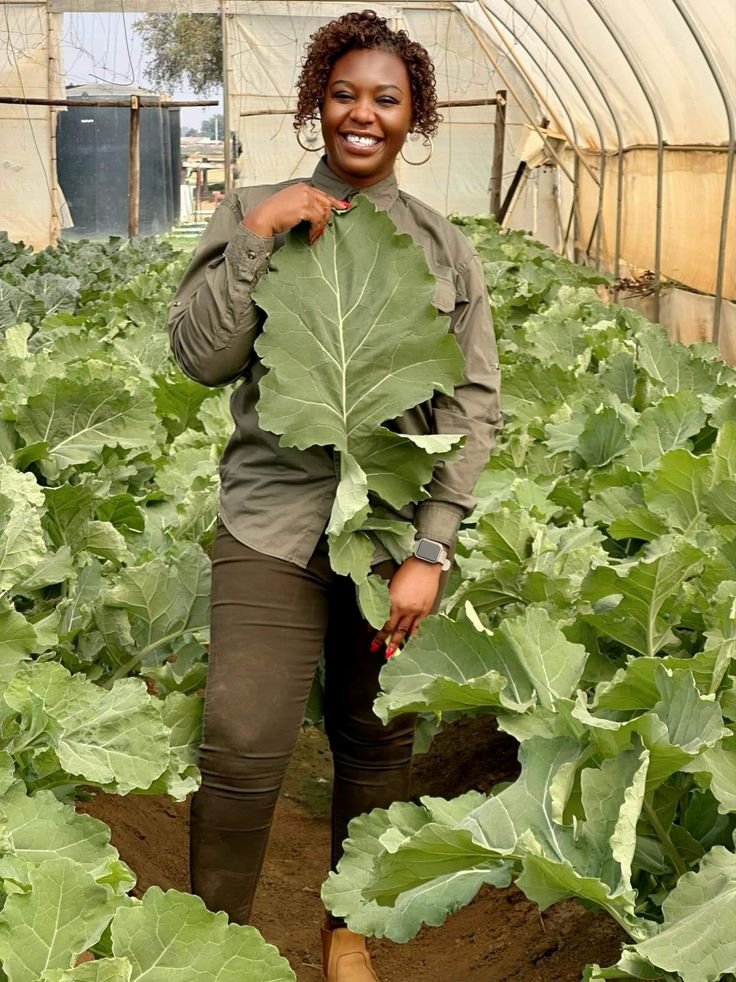 Field agent assisting farmer
